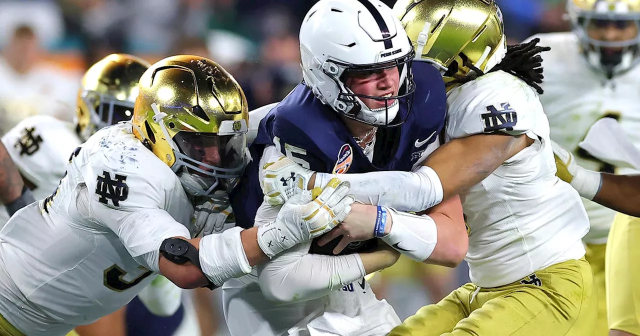 Penn State falls to Notre Dame in heartbreaking fashion in College Football Playoff semifinals