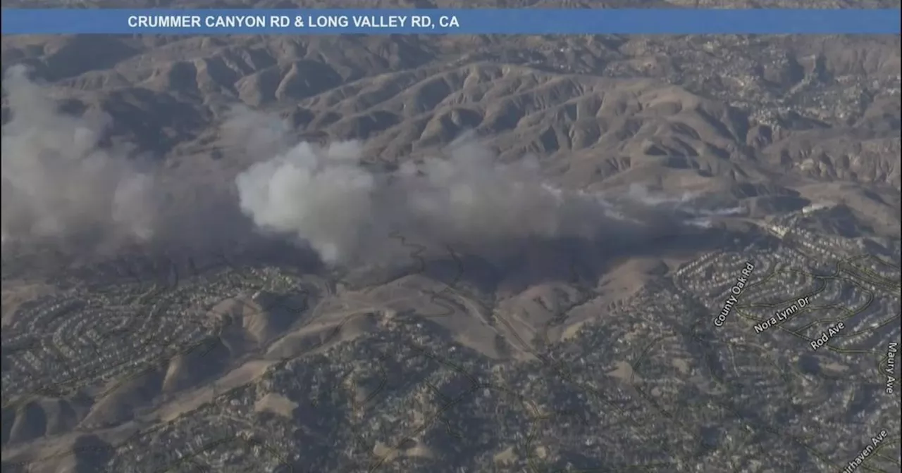 Kenneth Fire sparks in Woodland Hills area near homes, prompting mandatory evacuations