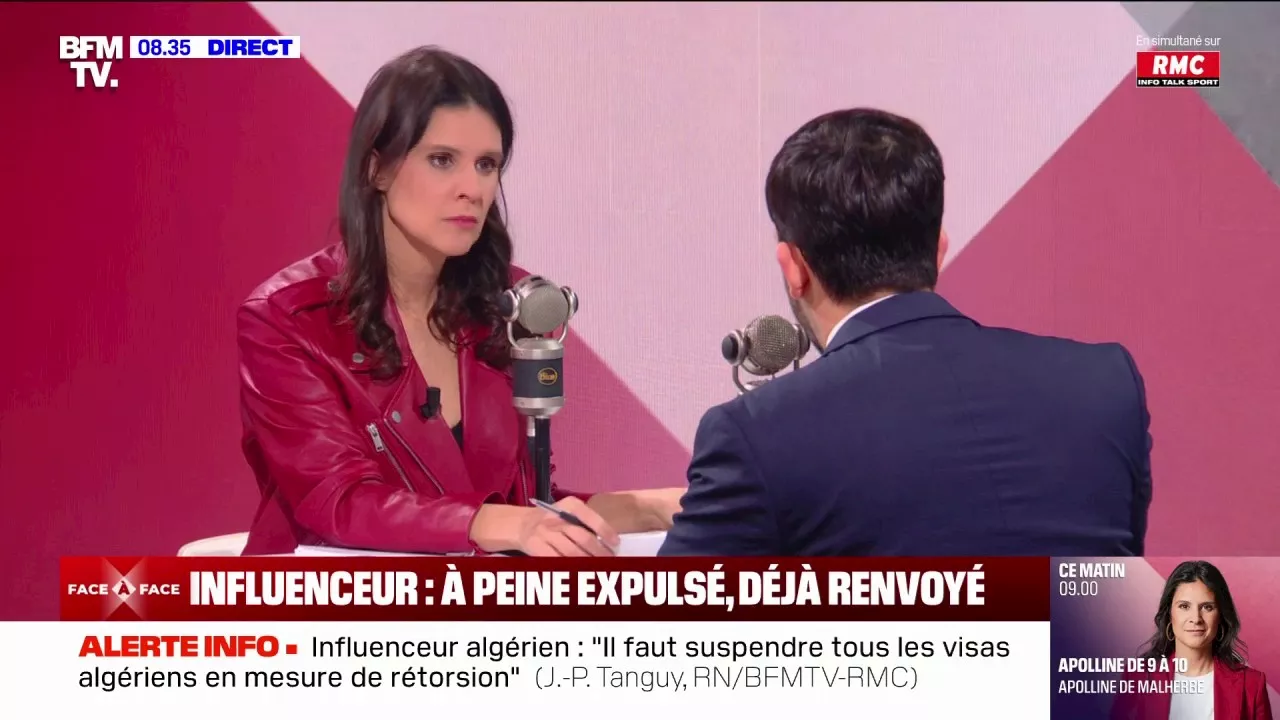 'Pardon, aidez-moi' : Apolline de Malherbe perd pied dès les premières minutes de son interview