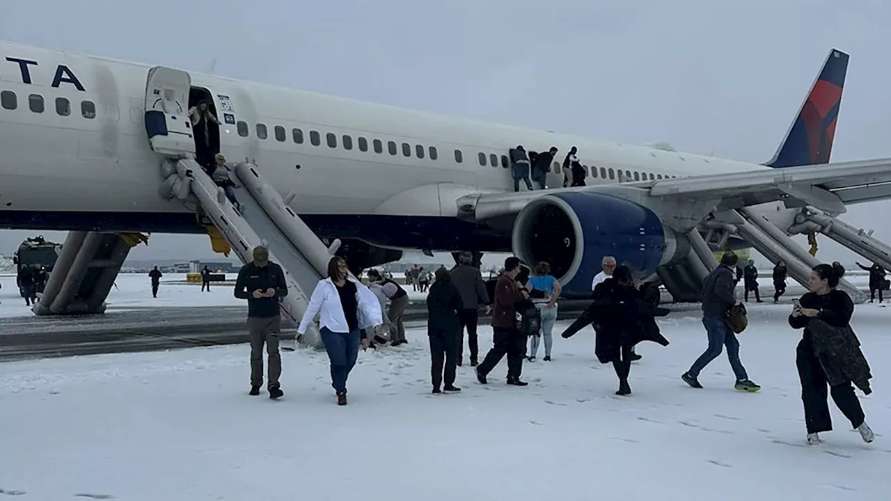 Emergência em Jato Delta no Aeroporto de Atlanta