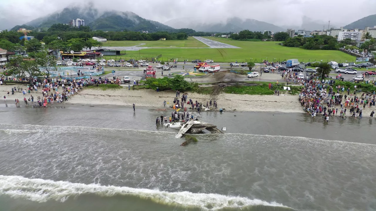 Ministério Público vai investigar acidente de avião em Ubatuba