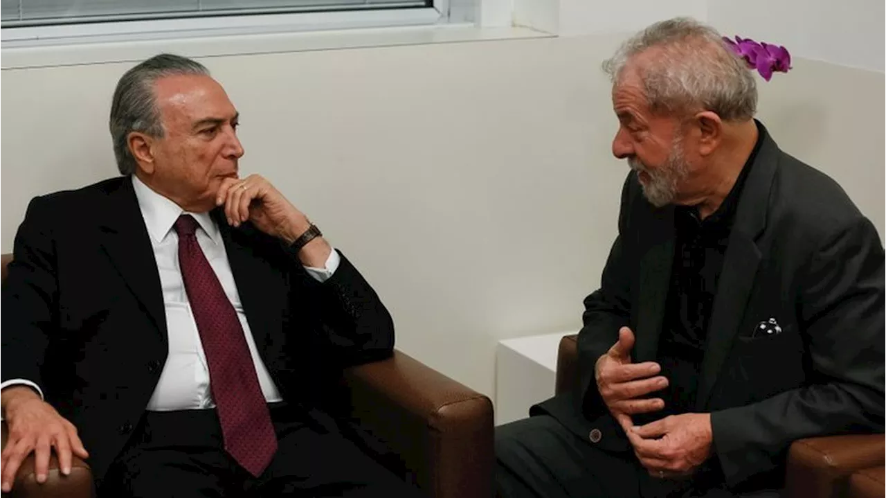 Temer rebate Lula e diz que fala sobre impeachment não merece comentário