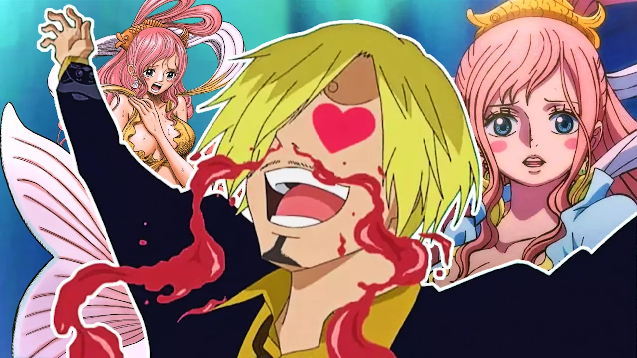 One Piece Fishman Island Remake Makes a Hilarious Change to Sanji's Shirahoshi Scene