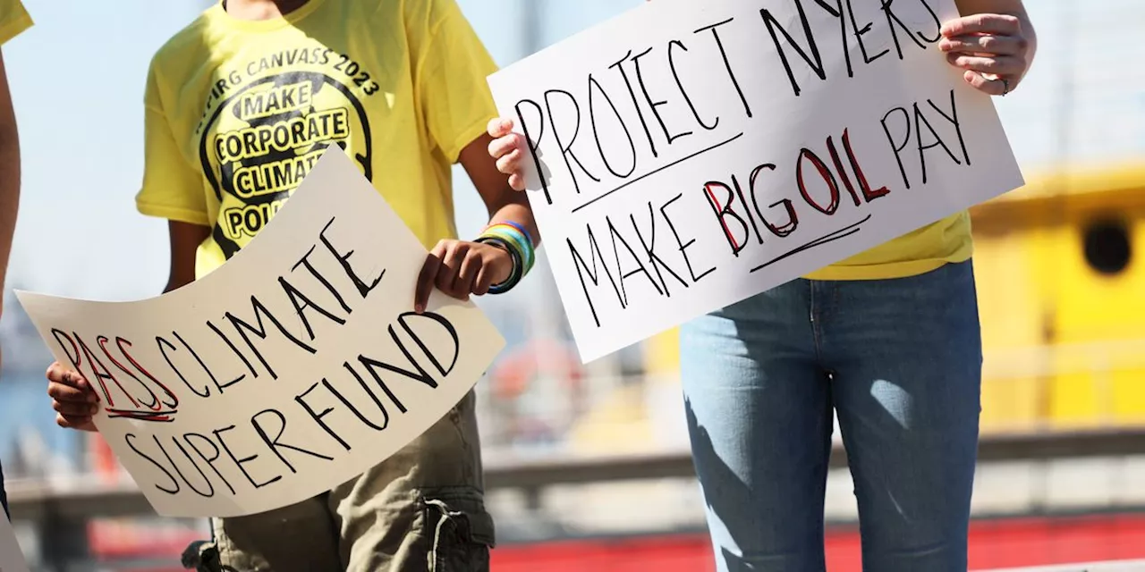 New York Makes Fossil Fuel Giants Pay for Climate Damages