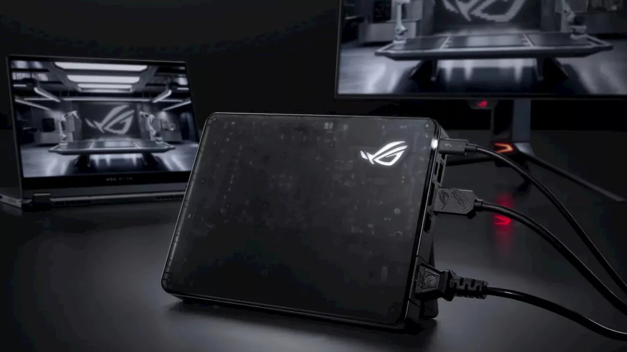 ROG XG Mobile (2025): Asus wechselt mit GeForce RTX 5090 auf Thunderbolt 5