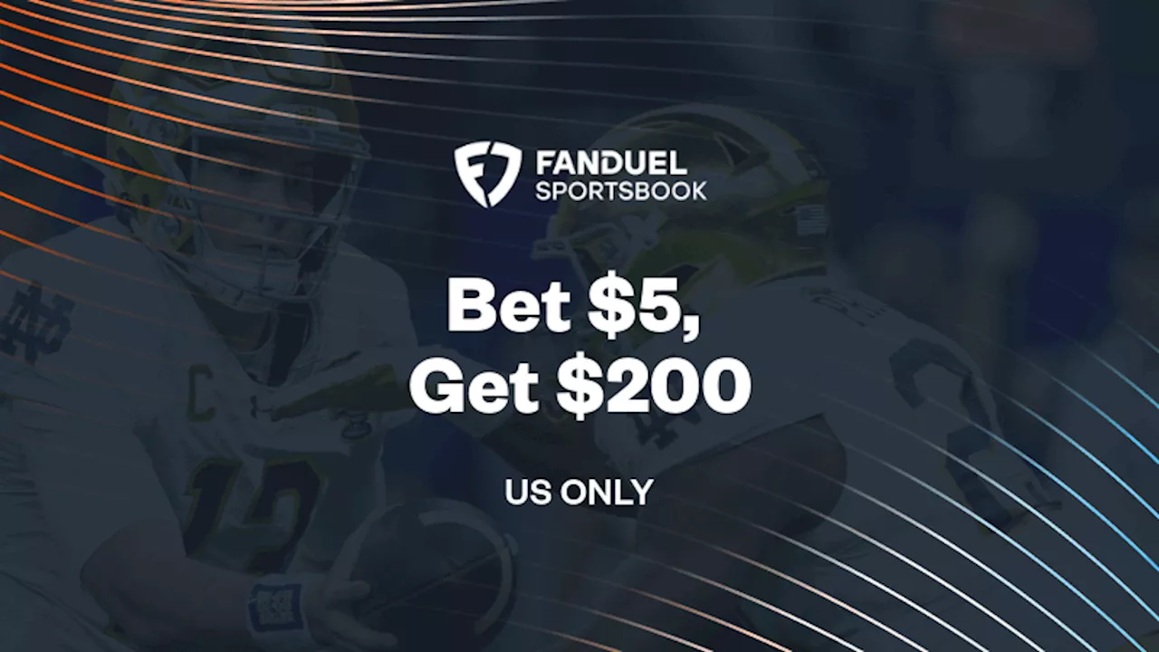 FanDuel Promo Code: Bet $5, Get $200 Guaranteed for Notre Dame vs Penn State