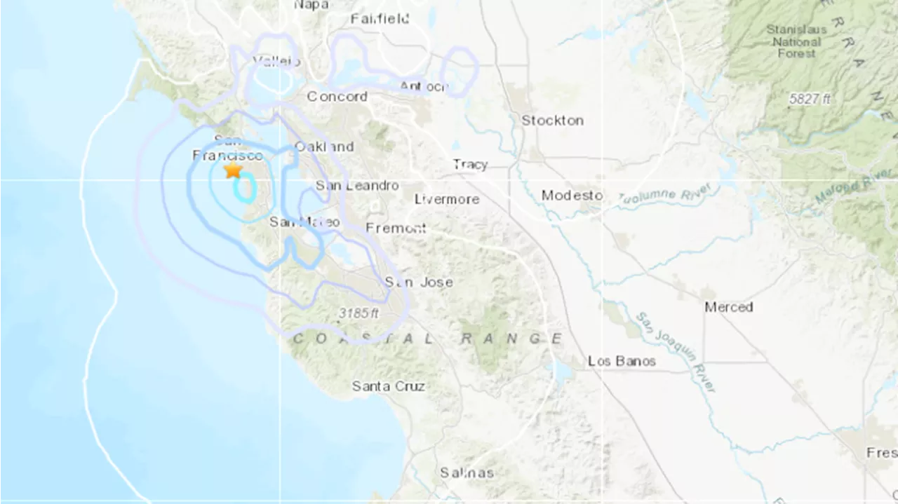 3.7-magnitude hits west of San Francisco