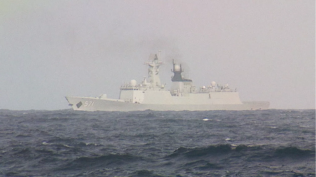 Canadian warship receives unusual call from Chinese vessel in South China Sea