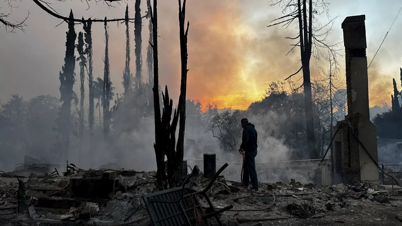 New L.A.-area fire prompts more evacuations as officials say over 10,000 structures have burned