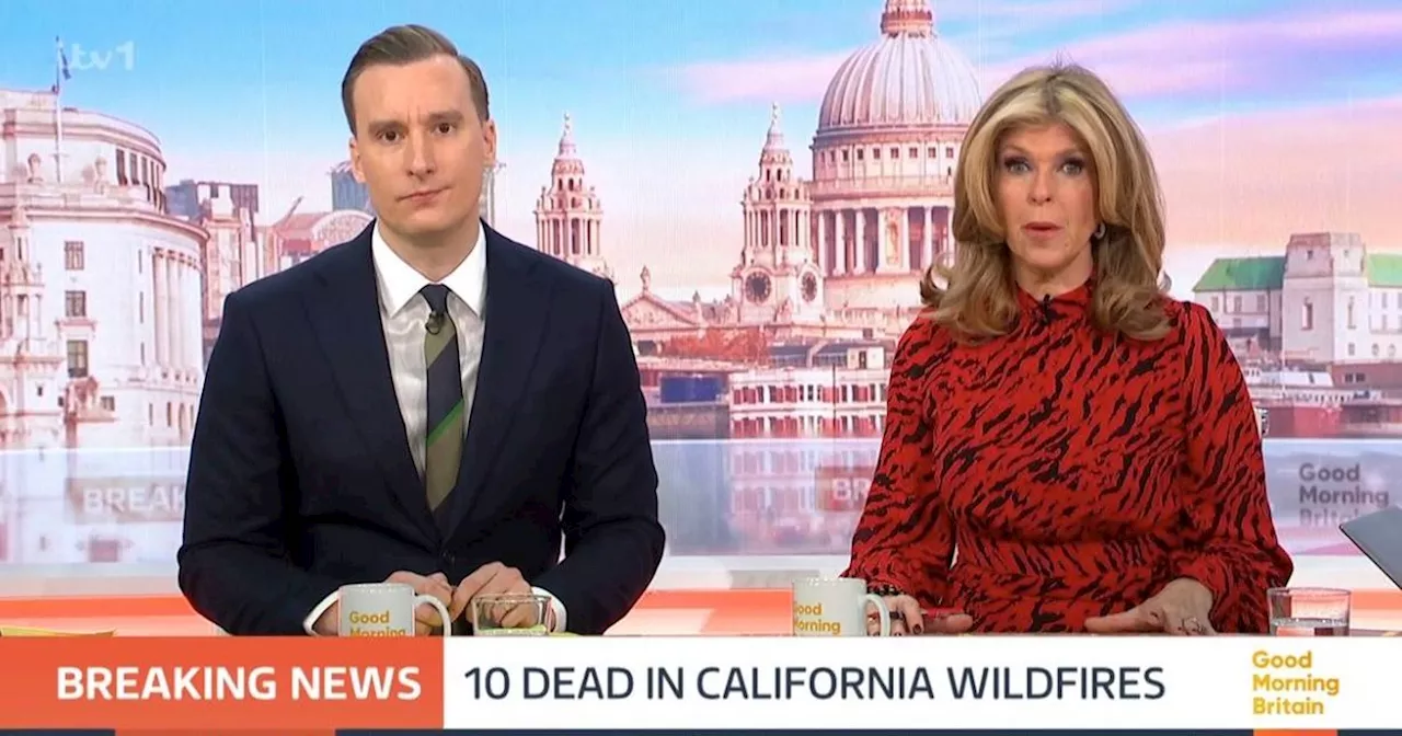 Kate Garraway issues 'breaking news' update on GMB amid deadly wildfires