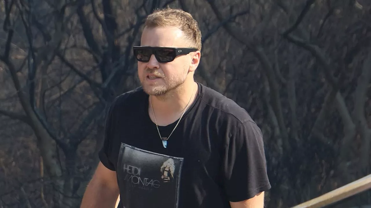 Spencer Pratt Recovers Belongings From Burned Home Amid California Wildfires