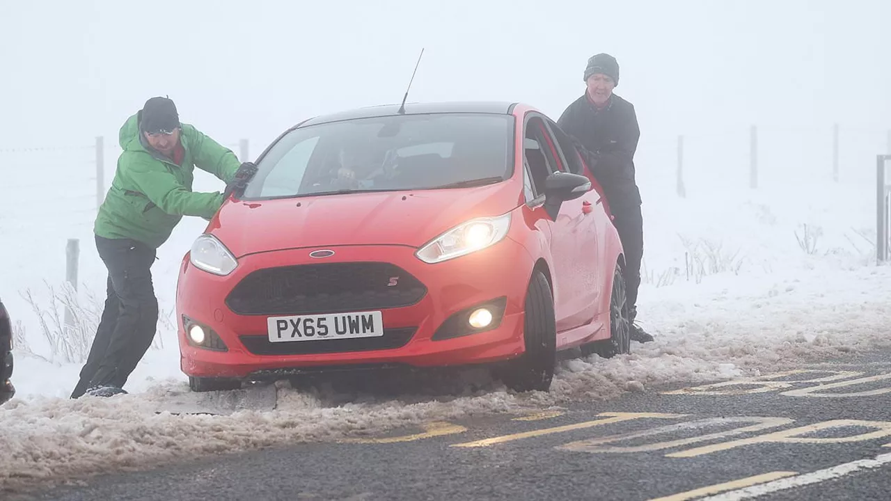 Frozen Britain wakes after 'coldest night of the winter': Warnings over -20C temperatures and ice...