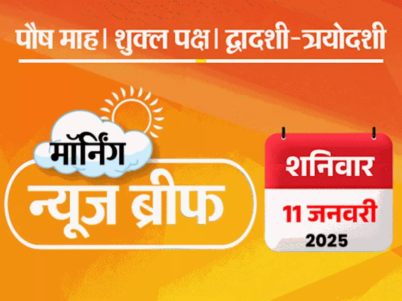 मॉर्निंग न्यूज ब्रीफ- राउत बोले- I.N.D.I.A. टूटा तो कांग्रेस जिम्मेदार: 8 साल की बच्ची को कार्डिएक अरेस्ट; ...