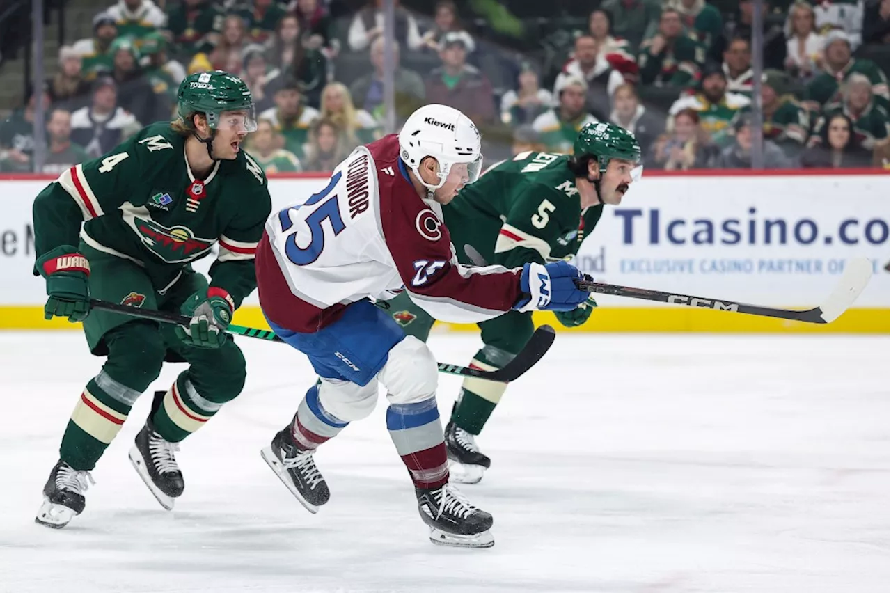 Avalanche wallops Wild in one of its most impressive performances of the season