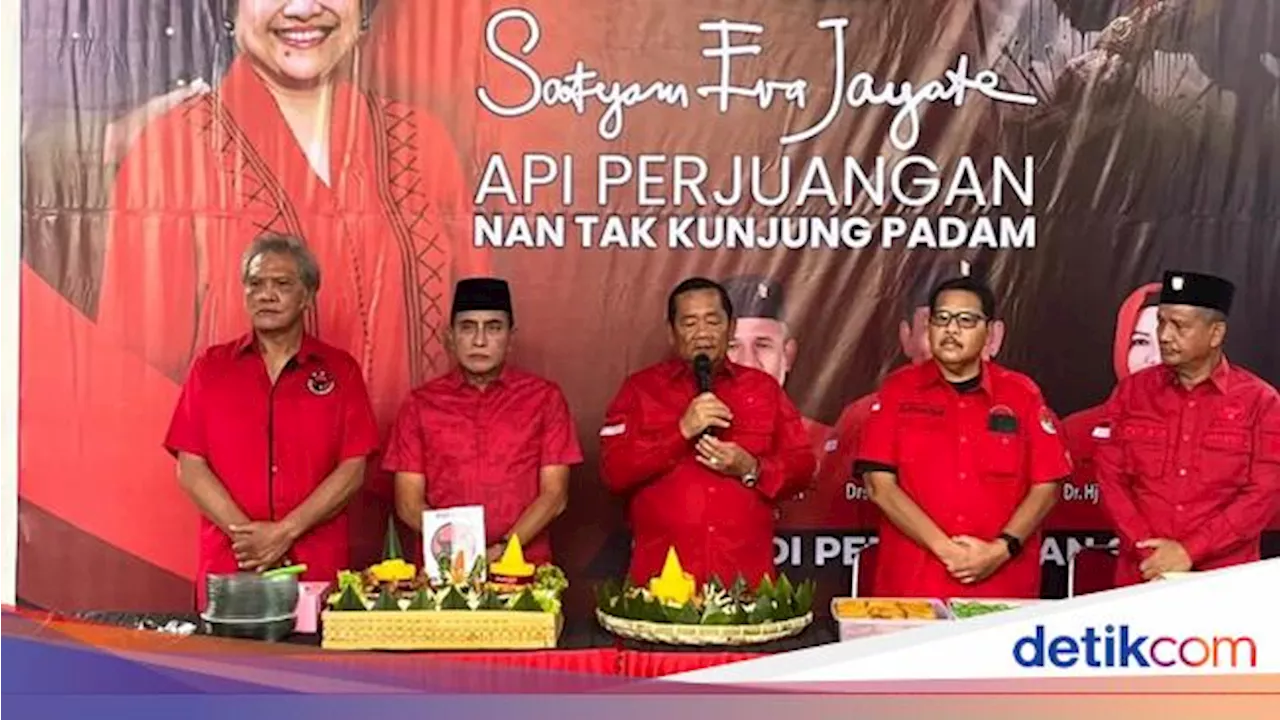 Hadiri HUT PDIP di Sumut, Edy Rahmayadi: Saya Belajar Konsistensi Sikap Politik