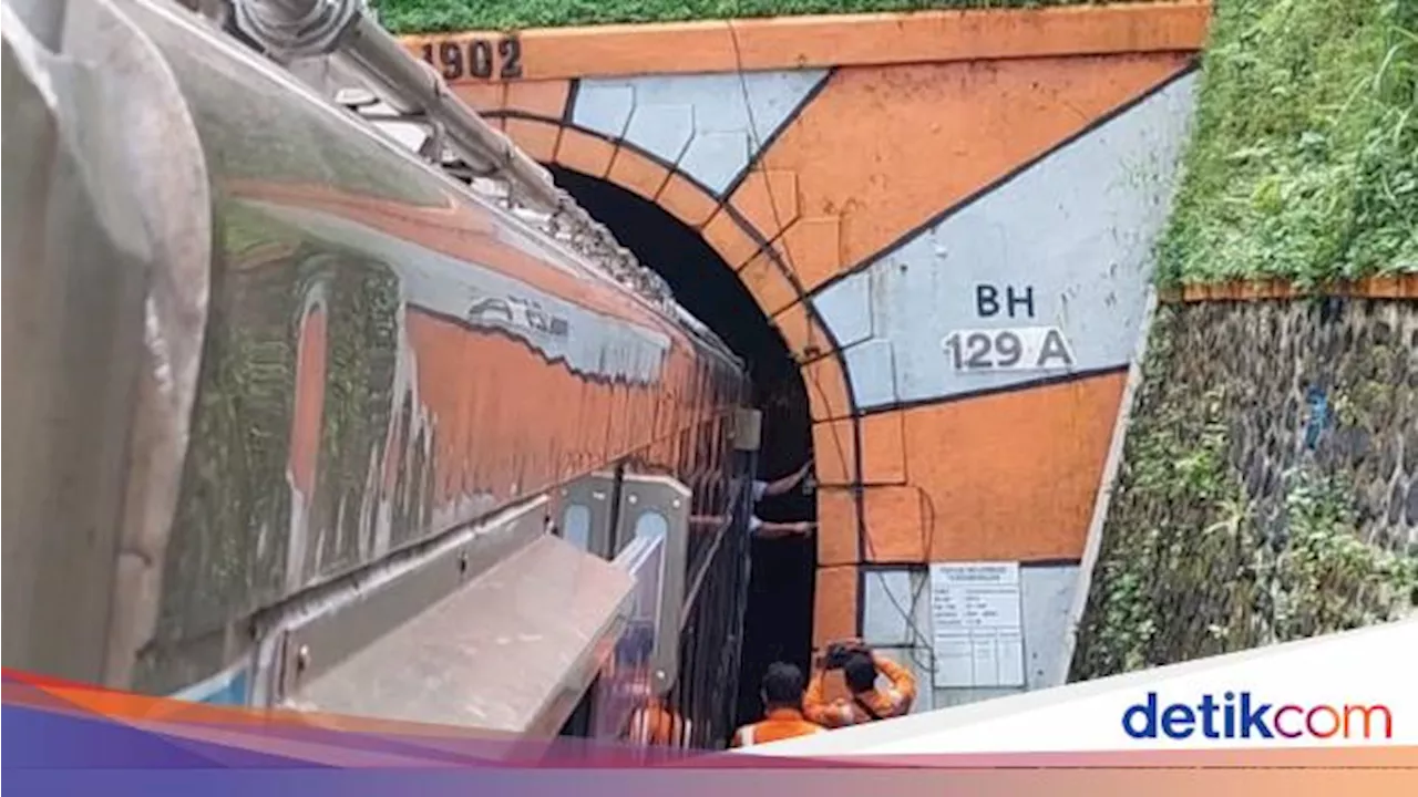 Viral Gerbong Kereta Api Tak Bisa Lewati Terowongan di Silo Jember