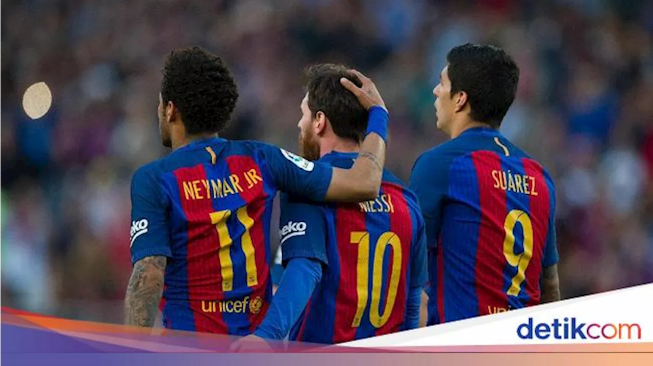 Suarez Kangen Neymar, Trio MSN Jadi Reuni di Inter Miami?