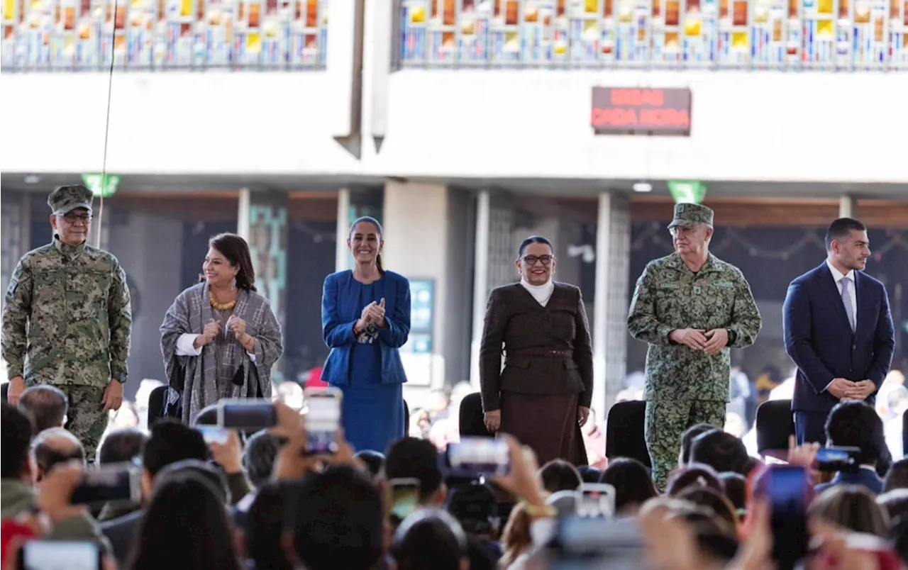 Claudia Sheinbaum lanza programa de canje de armas en México