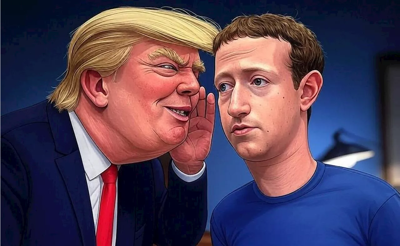 Zuckerberg, a los pies de Donald Trump