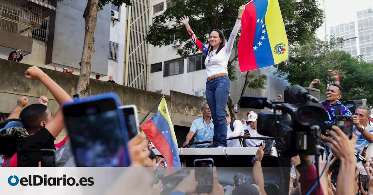 María Corina Machado, tras la toma de posesión de Maduro: 'Edmundo vendrá a juramentarse cuando las condiciones sean adecuadas'