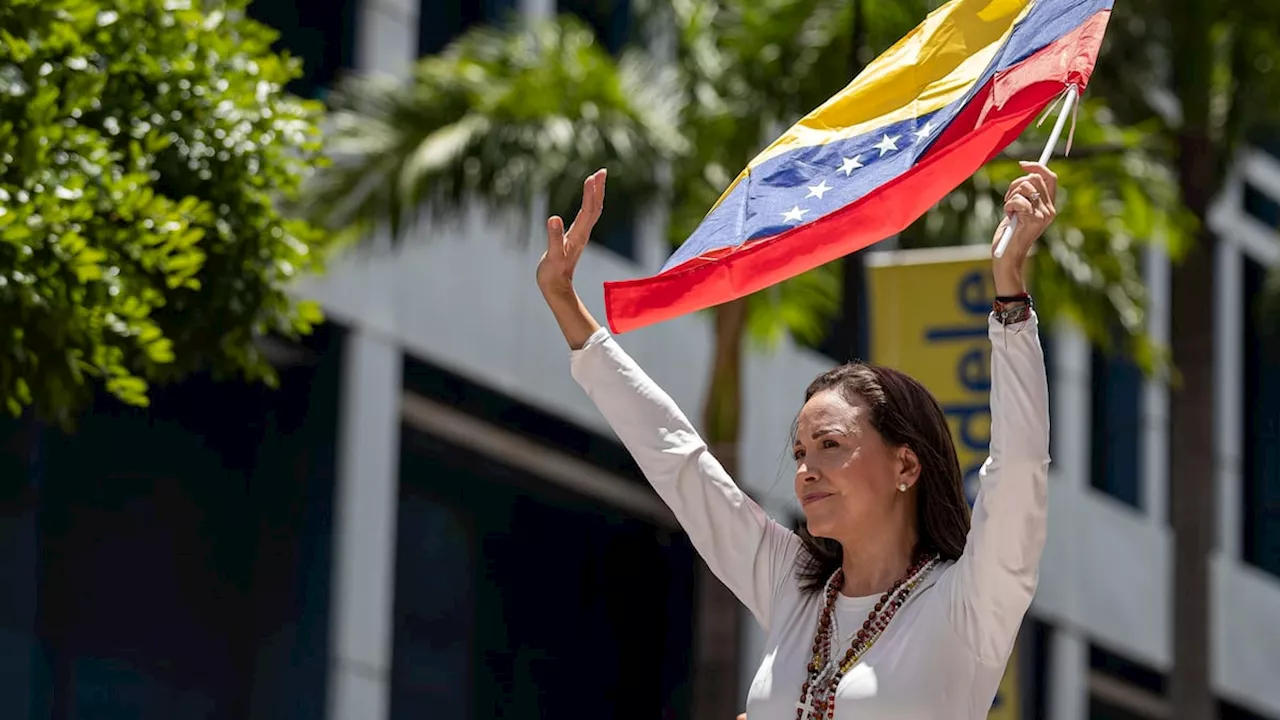 Líder opositora María Corina Machado rompió el silencio tras su detención temporal