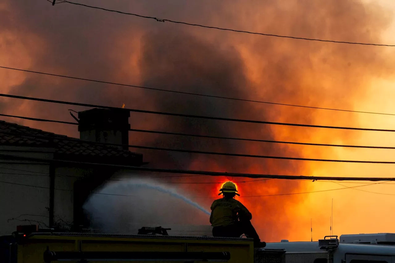 Trump convierte los incendios de California en arma política