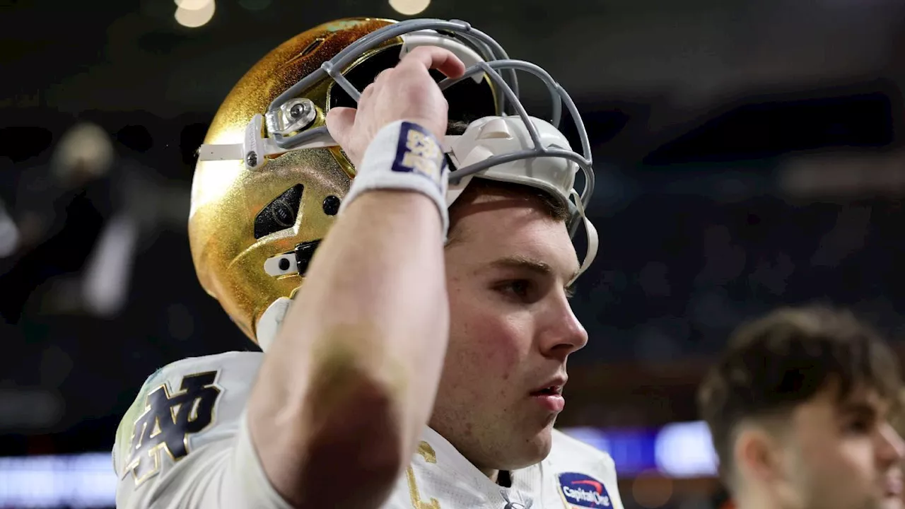 Notre Dame QB Sam Hartman Returns from Concussion, Leads Irish to Tie Against Penn State