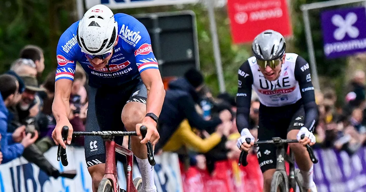 Mathieu van der Poel vor Duell mit Tadej Pogacar bei Flandern-Rundfahrt kämpferisch - 'Nehme Herausforderung an'