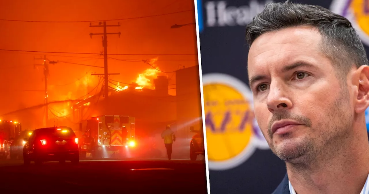 Im Feuer-Drama von Los Angeles verliert NBA-Trainer Redick sein Anwesen