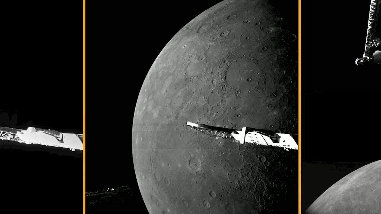 BepiColombo Captures Stunning Close-Ups of Mercury, Revealing its Secrets