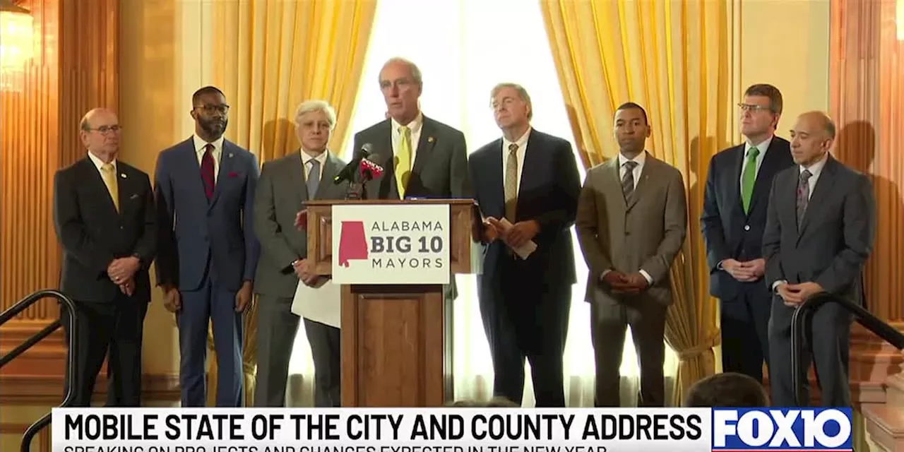 Mobile mayor highlights internet sales tax, Civic Center redevelopment