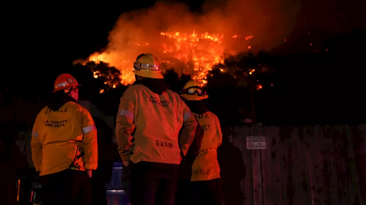 Deadly Wildfires Rage in Los Angeles County, Fueled by Santa Ana Winds