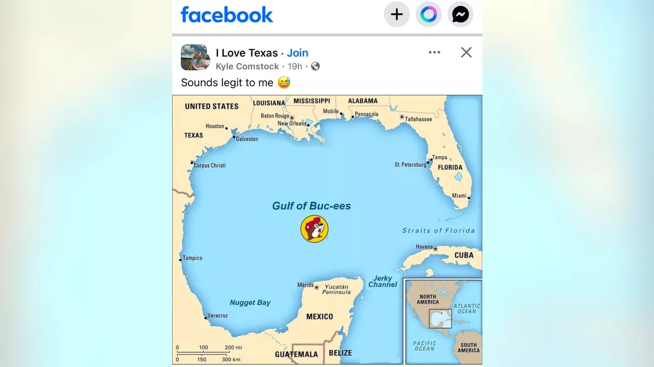 Social Media Suggests 'Gulf of Buc-ees' as Alternative Name