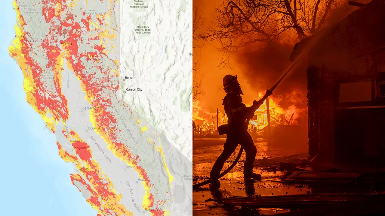 Cal Fire's Fire Hazard Severity Zone Map Helps Californians Assess Fire Risk