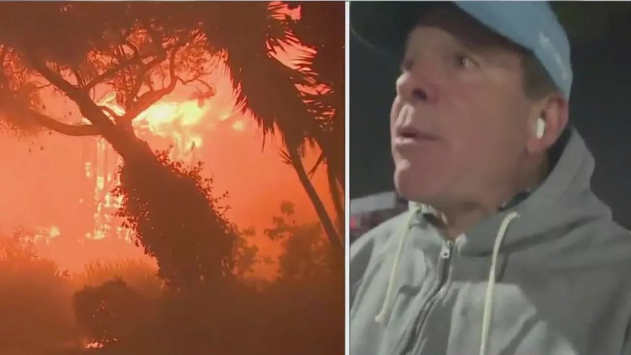 Steve Guttenberg Helps Neighbors Amid California Wildfires