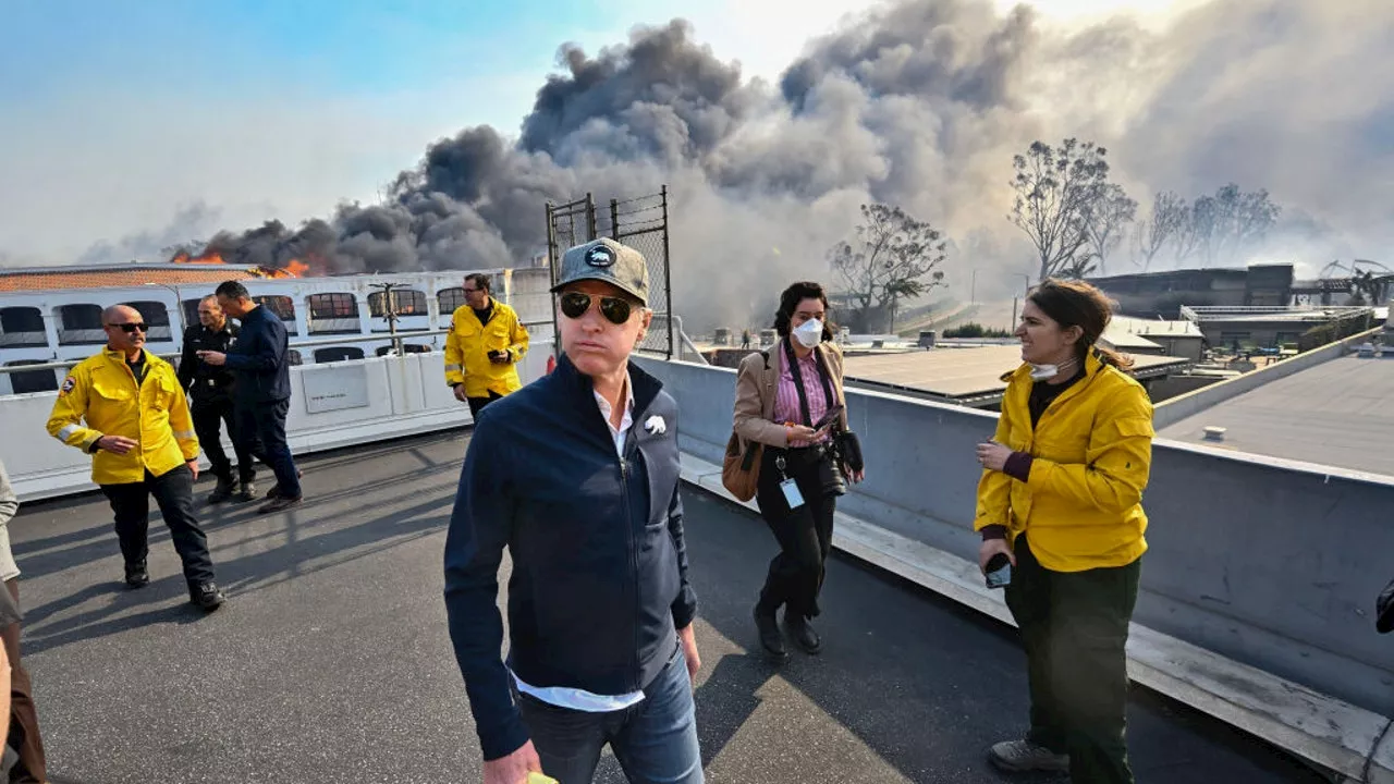 Woman Confronting Newsom Over Wildfire Recovery Efforts