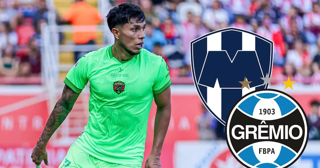 ¡Gremio se interpone! Monterrey no ha podido cerrar fichaje de Carlos Salcedo porque también lo quieren en Brasil