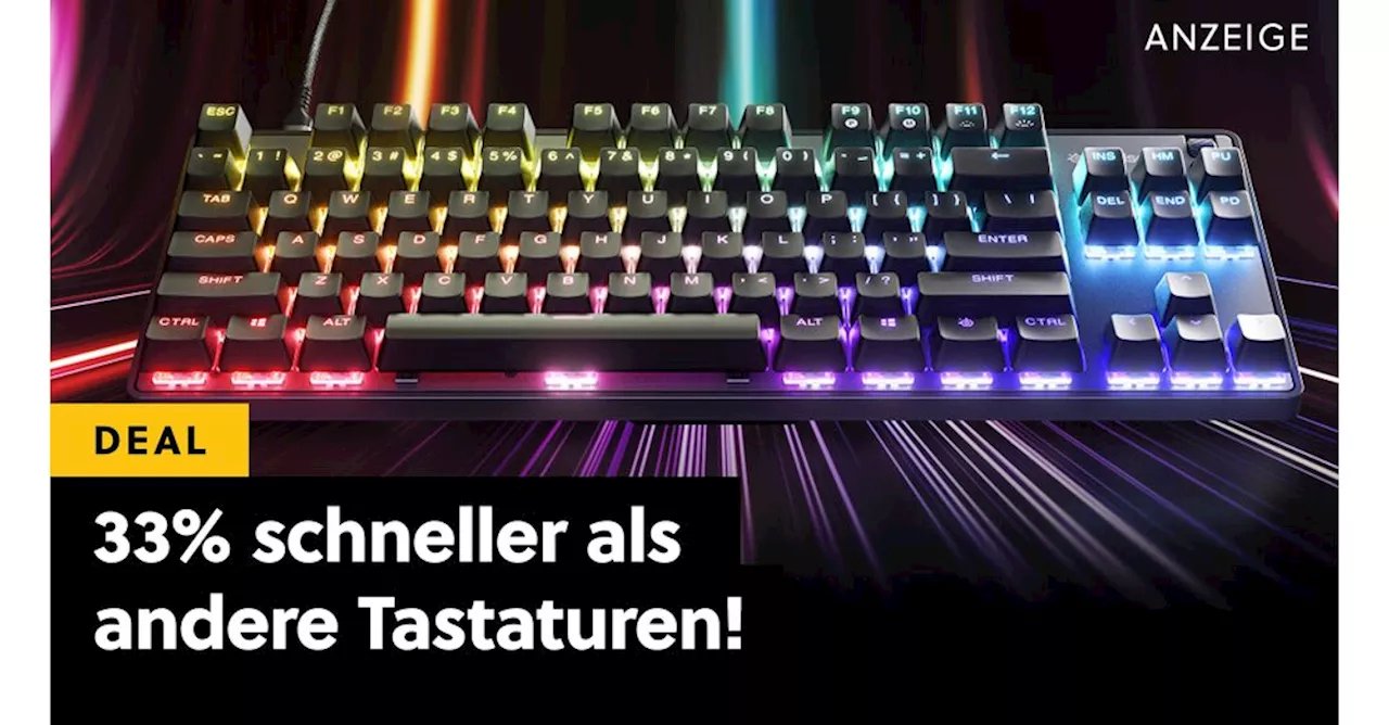 Diese Gaming-Tastatur bietet einfach alles: Optische Schalter, grandioses RGB und Hot Swap