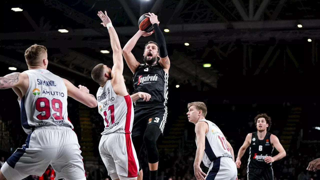 Meraviglia Virtus: senza mezza squadra e con super Morgan batte il Baskonia