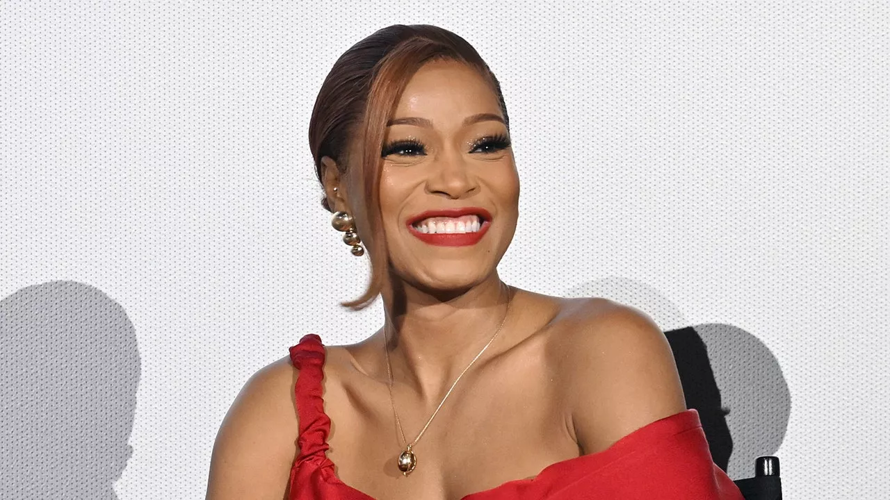 Keke Palmer's all-red OOTD takes colour matching to the next level