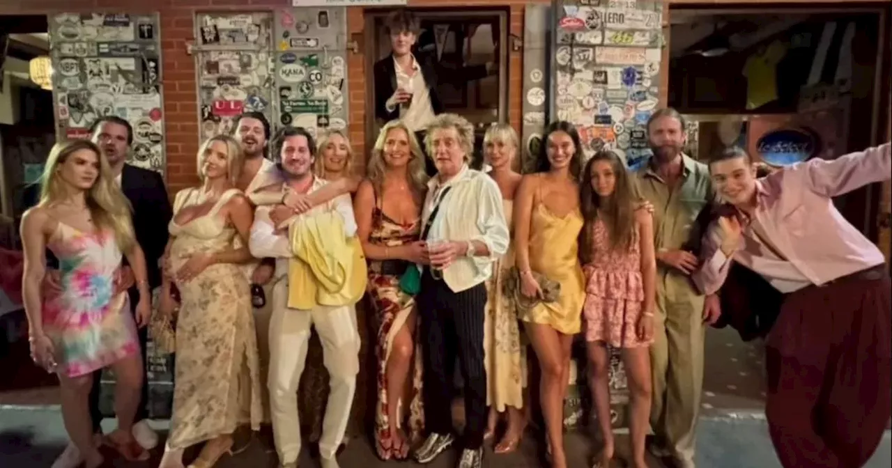 Rod Stewart Celebrates 80th Birthday with £2 Million Caribbean Cruise