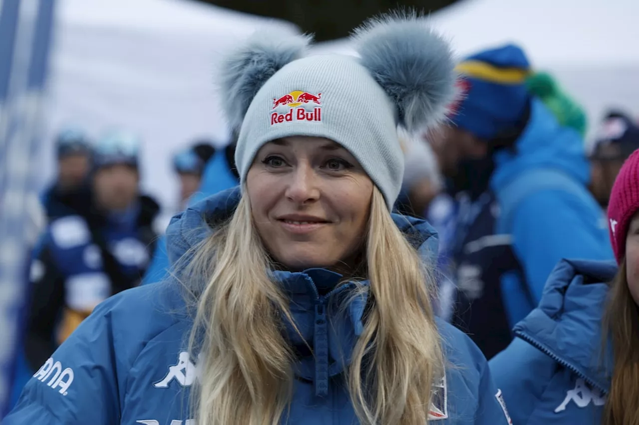 Vonn 10th fastest in practice for her first World Cup downhill in six years