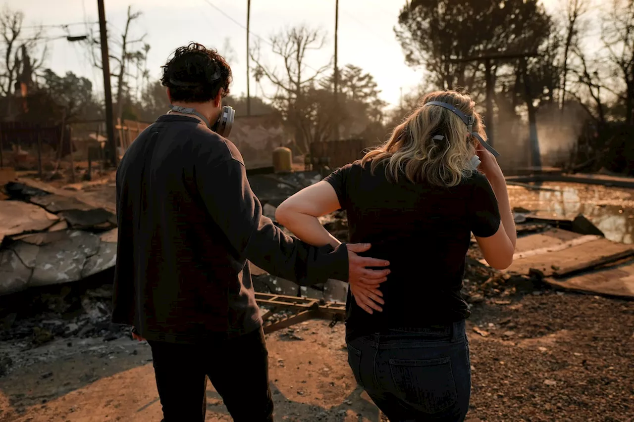 Stunned and in tears, survivors of L.A. fires return to find their homes gone