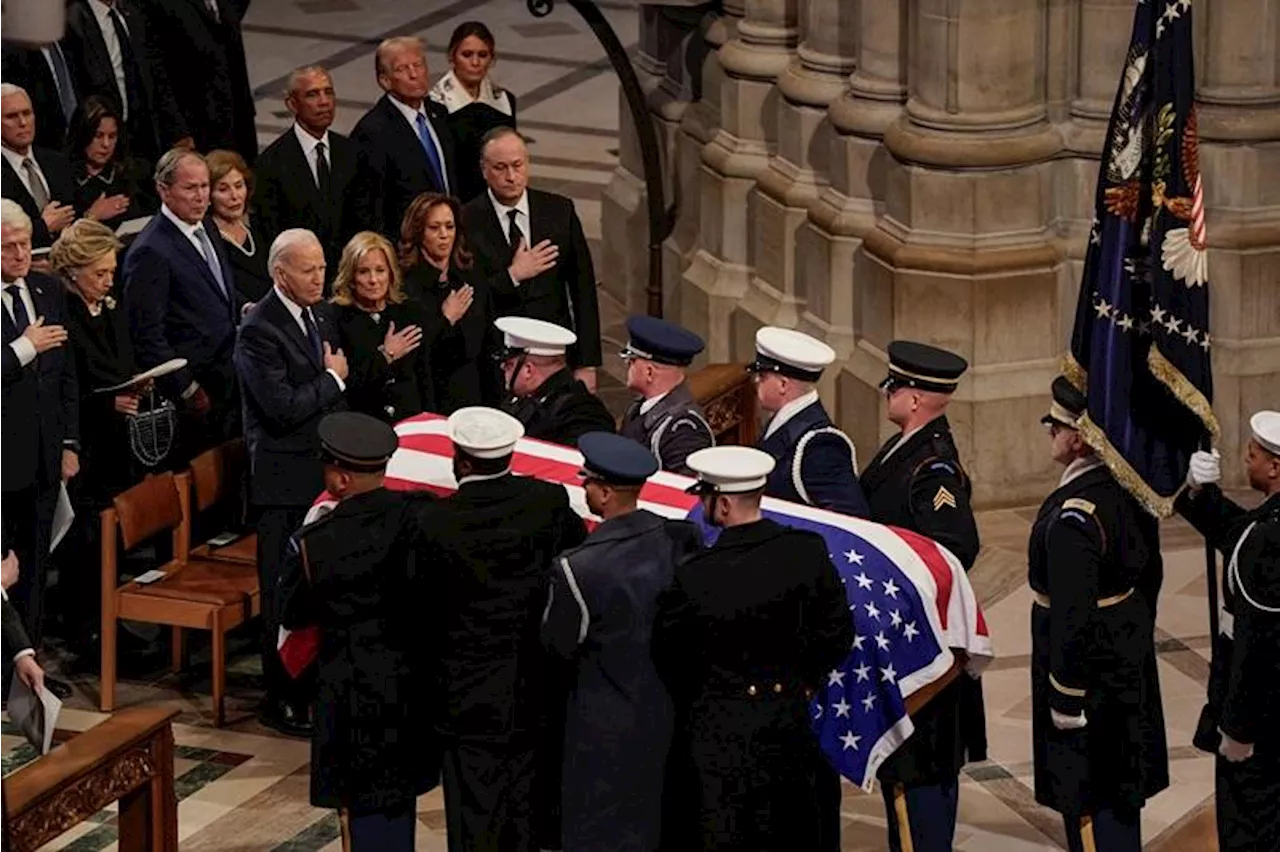 Five Living US Presidents Gather for Carter's State Funeral