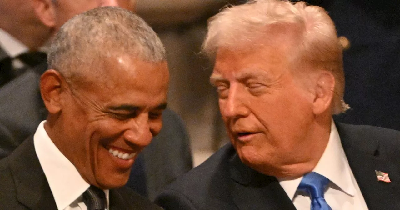 Donald Trump Addresses That Viral Video With Chuckling Barack Obama