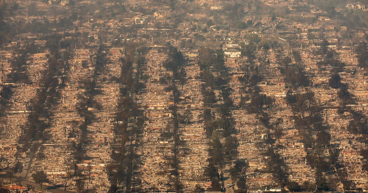 Nel rogo di Los Angeles c'è tutta la città americana che allucina se stessa