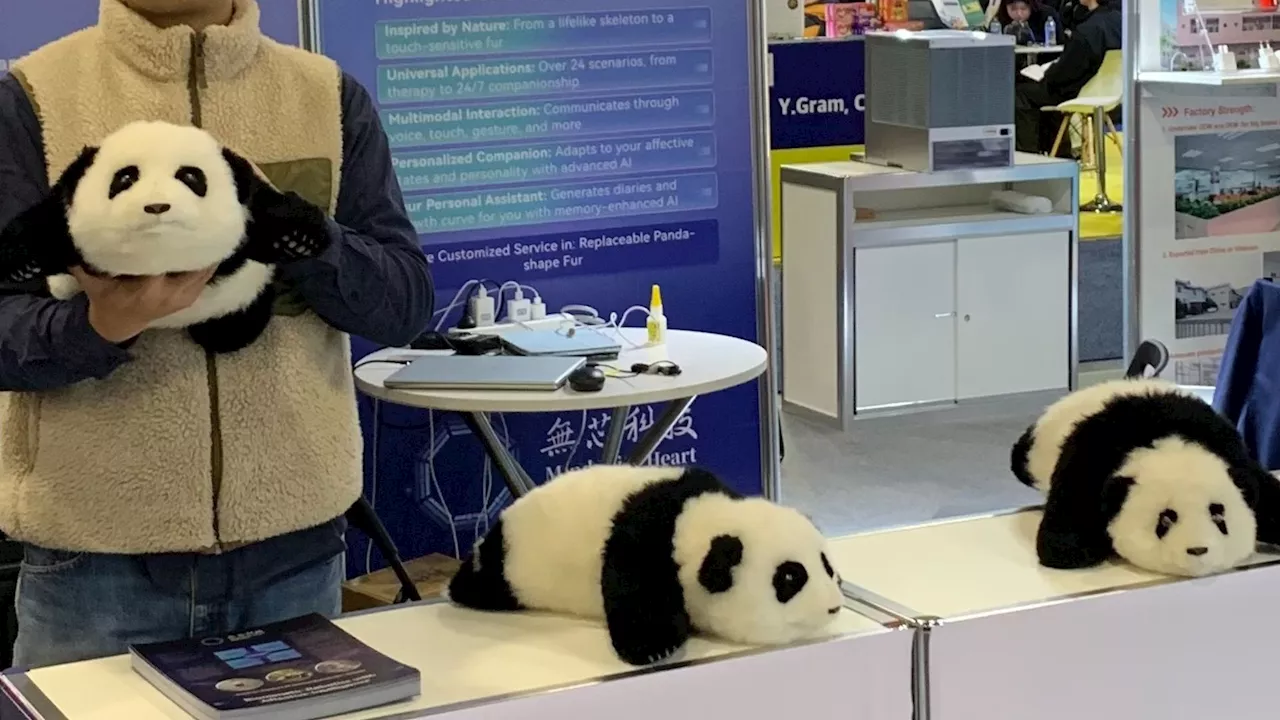 AI-Powered Bionic Panda AnAn: More Than Just a Cute Companion