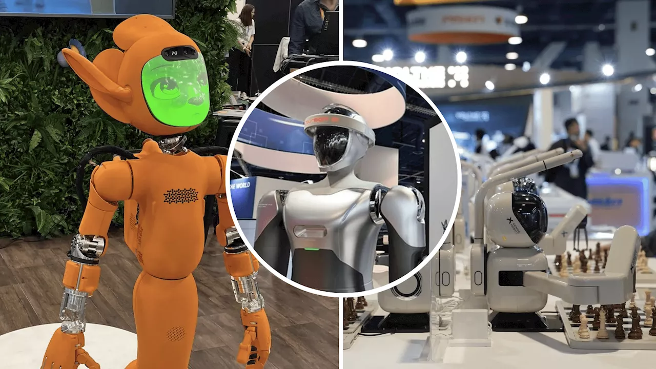 Stunning Robots Take Center Stage at CES 2025