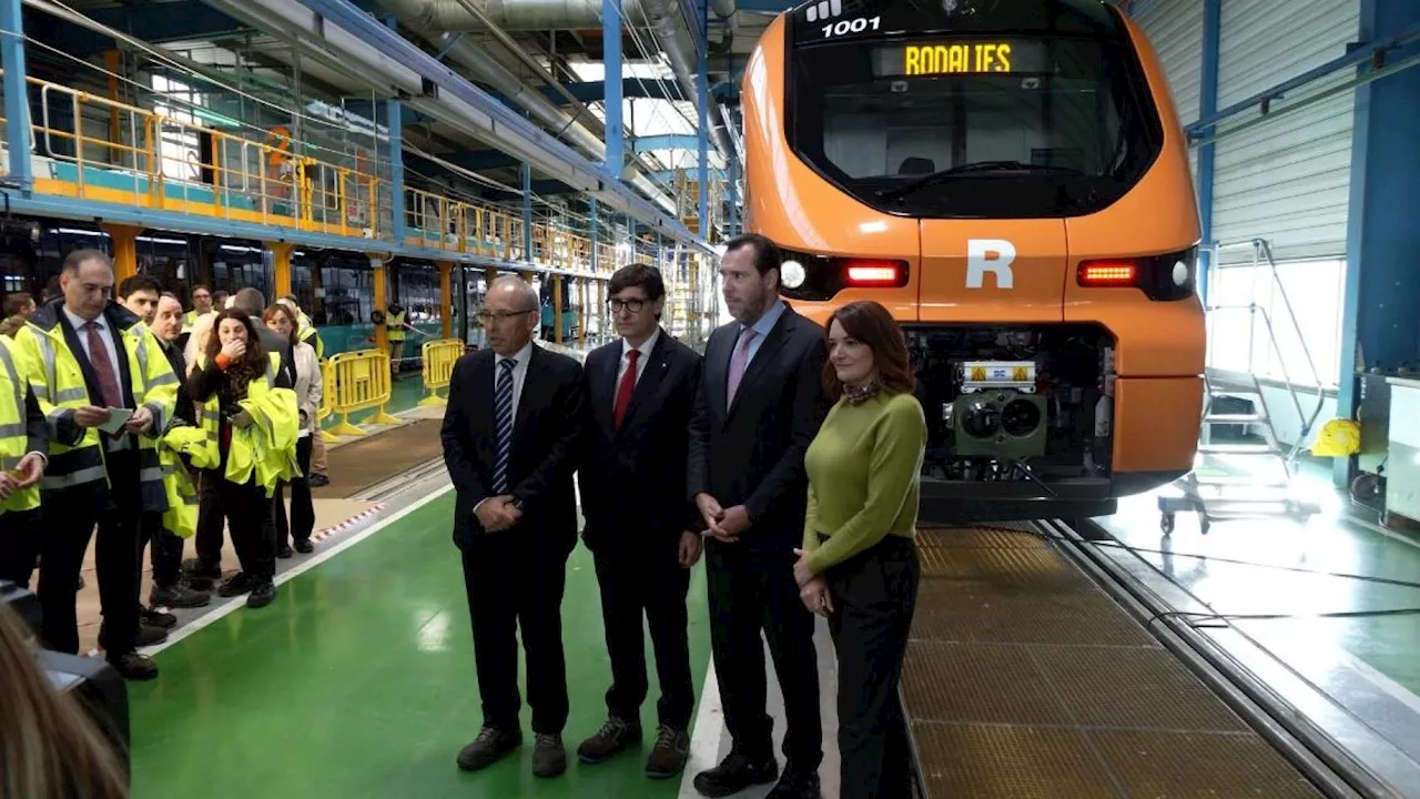 Los primeros trenes de Rodalies fabricados por Alstom entrarán en servicio en 2026