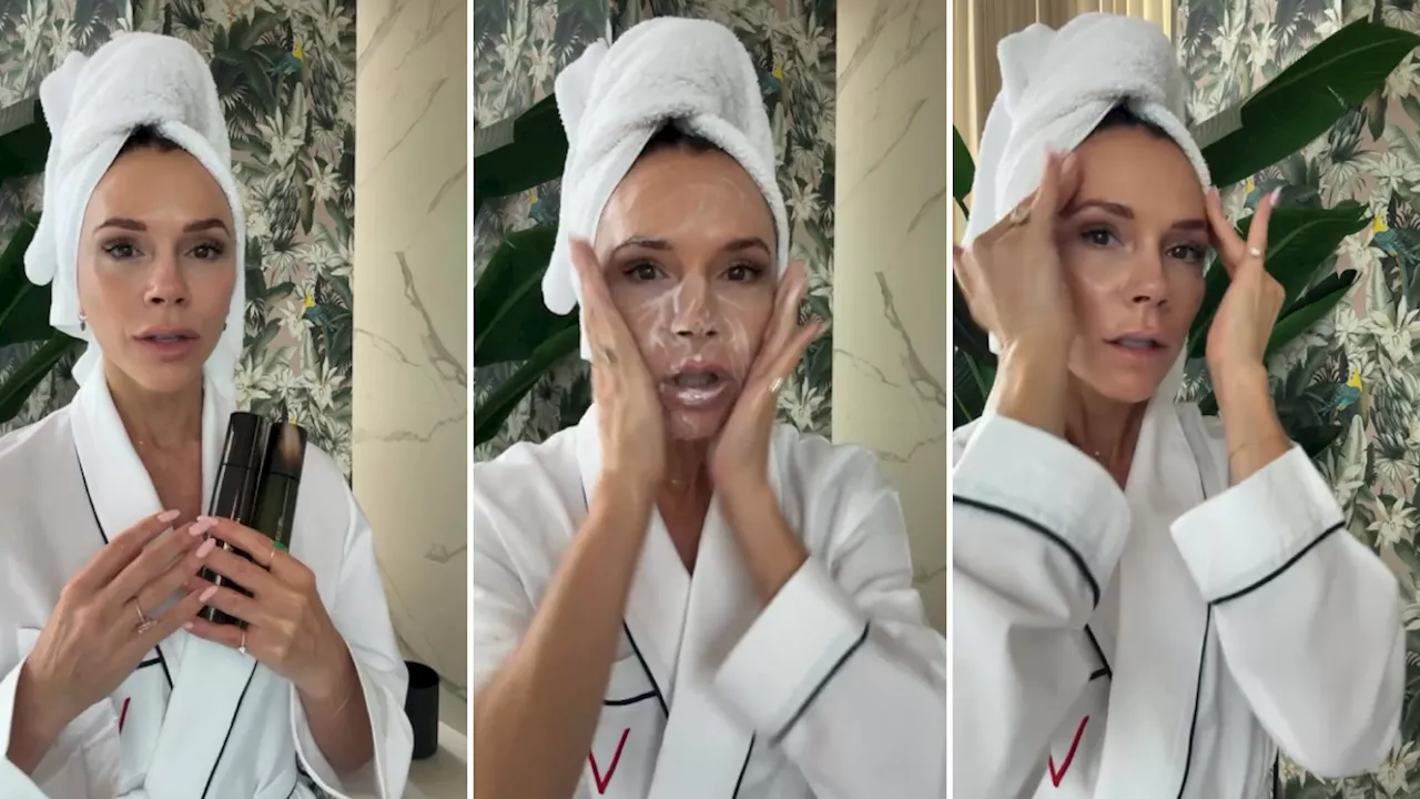 La skincare di Victoria Beckham: i tre passaggi per una pelle dall'effetto glow